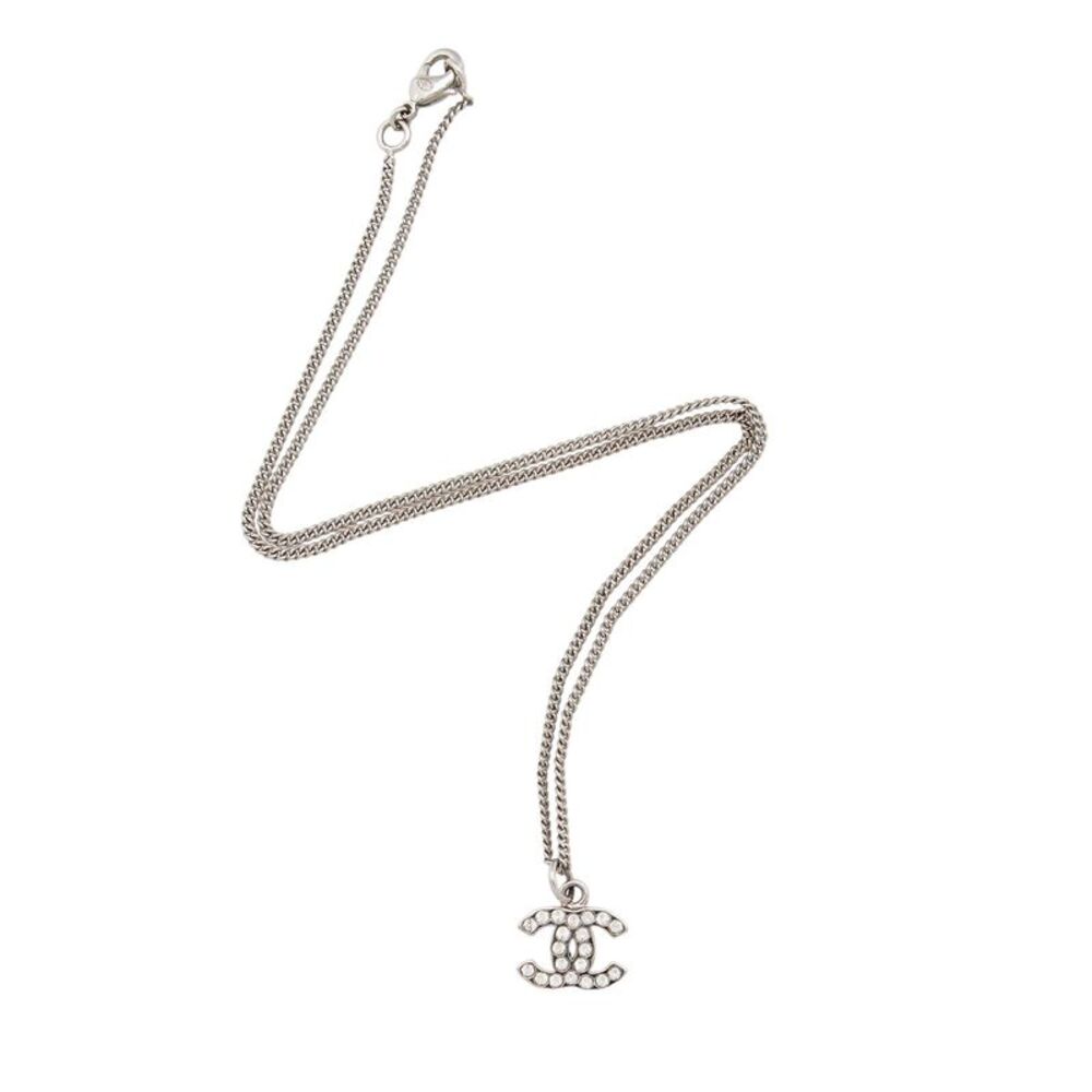 Chanel Crystal CC Necklace